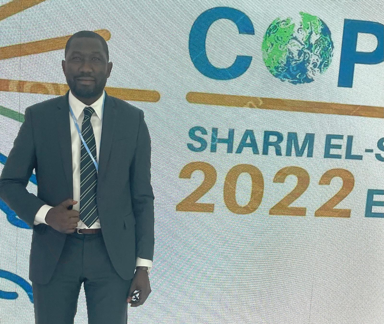 Barka Sajou at COP27 Sharm el-Sheikh