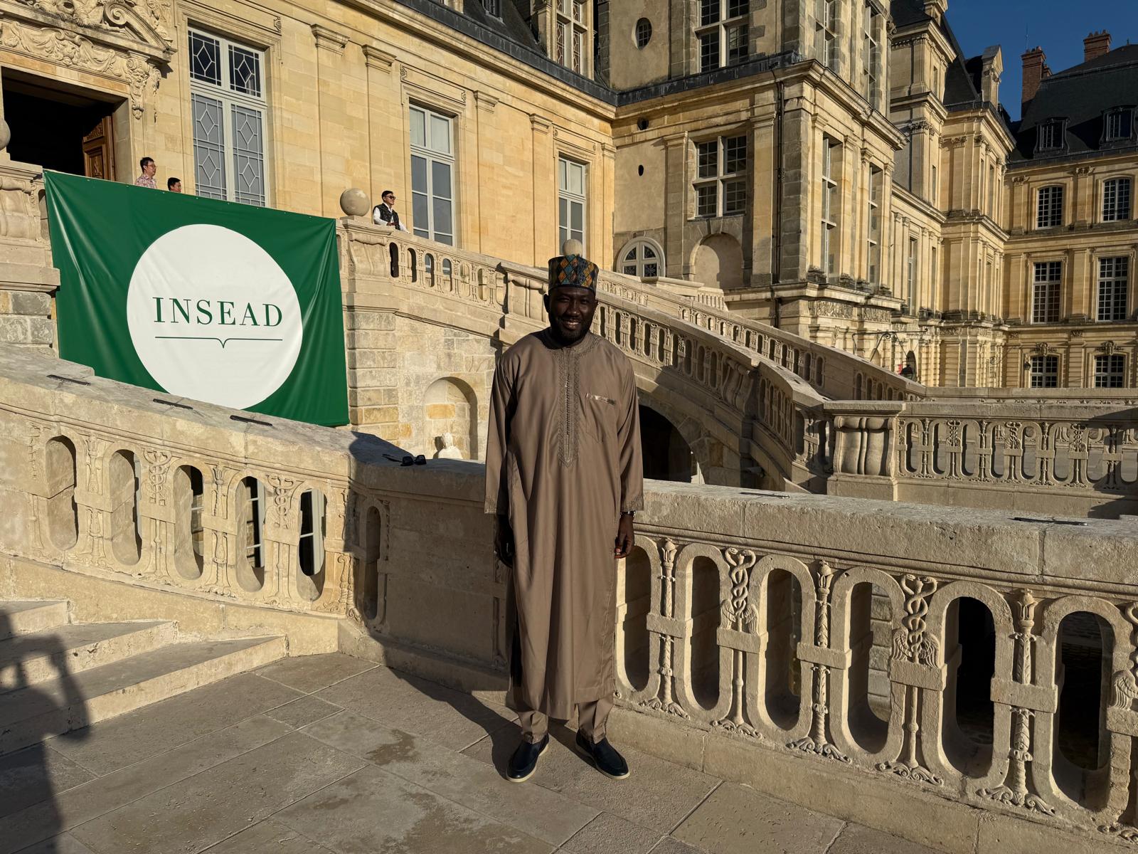 At INSEAD Fontainebleau campus